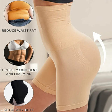 High-Waist Women's Half Nicker Body Shaper – Slim & Confident Look