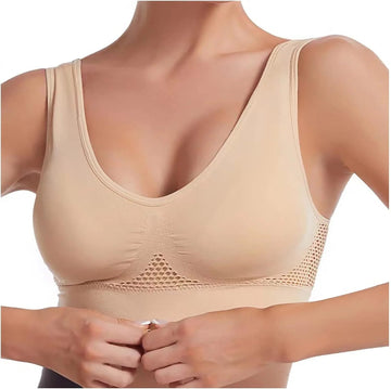 Fennel Stretchable Seamless Non-Padded Air Bra – Ultimate Comfort for Every Size