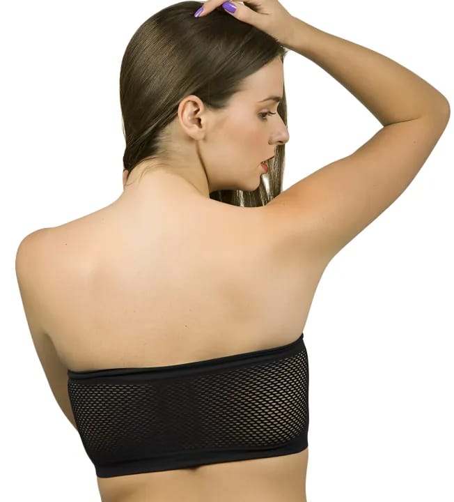 Strapless Soft Comfort Stretchable Seamless Tube Bra – Free Size & Wire-Free