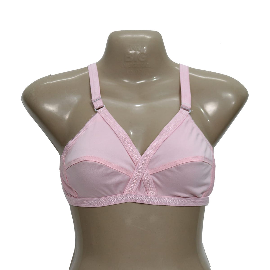 X-Over Cotton Cross Non-Padded Bra – Soft, Supportive & Breathable